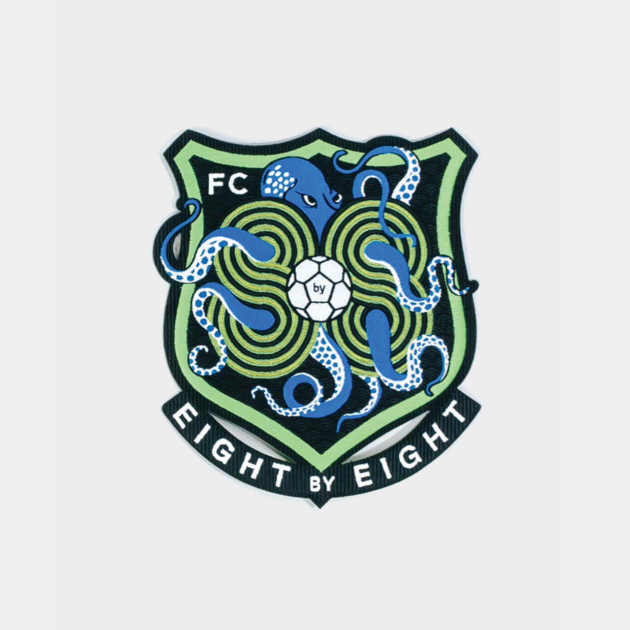 Eight by Eight FC Badge (blue/red)