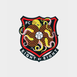Eight by Eight FC Badge (green/blue)