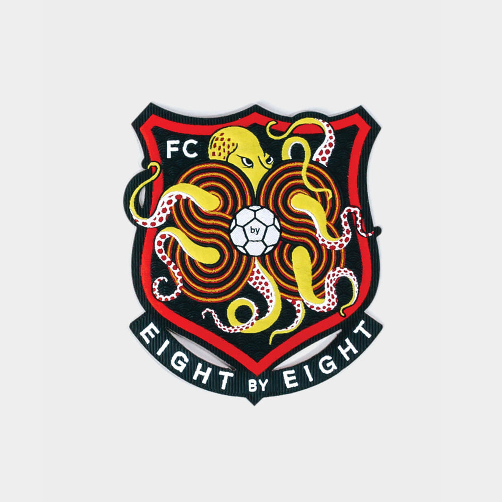 Eight by Eight FC Badge (red/yellow)
