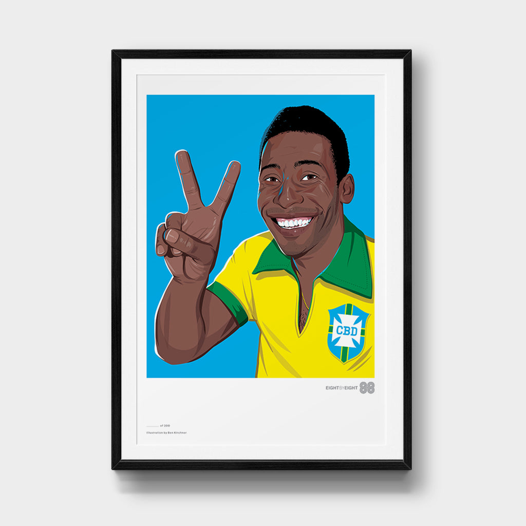 Limited-Edition Giclée Print: Pelé